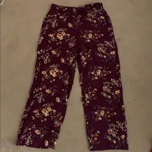 Floral pants